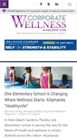 Mobile Screenshot of corporatewellnessmagazine.com
